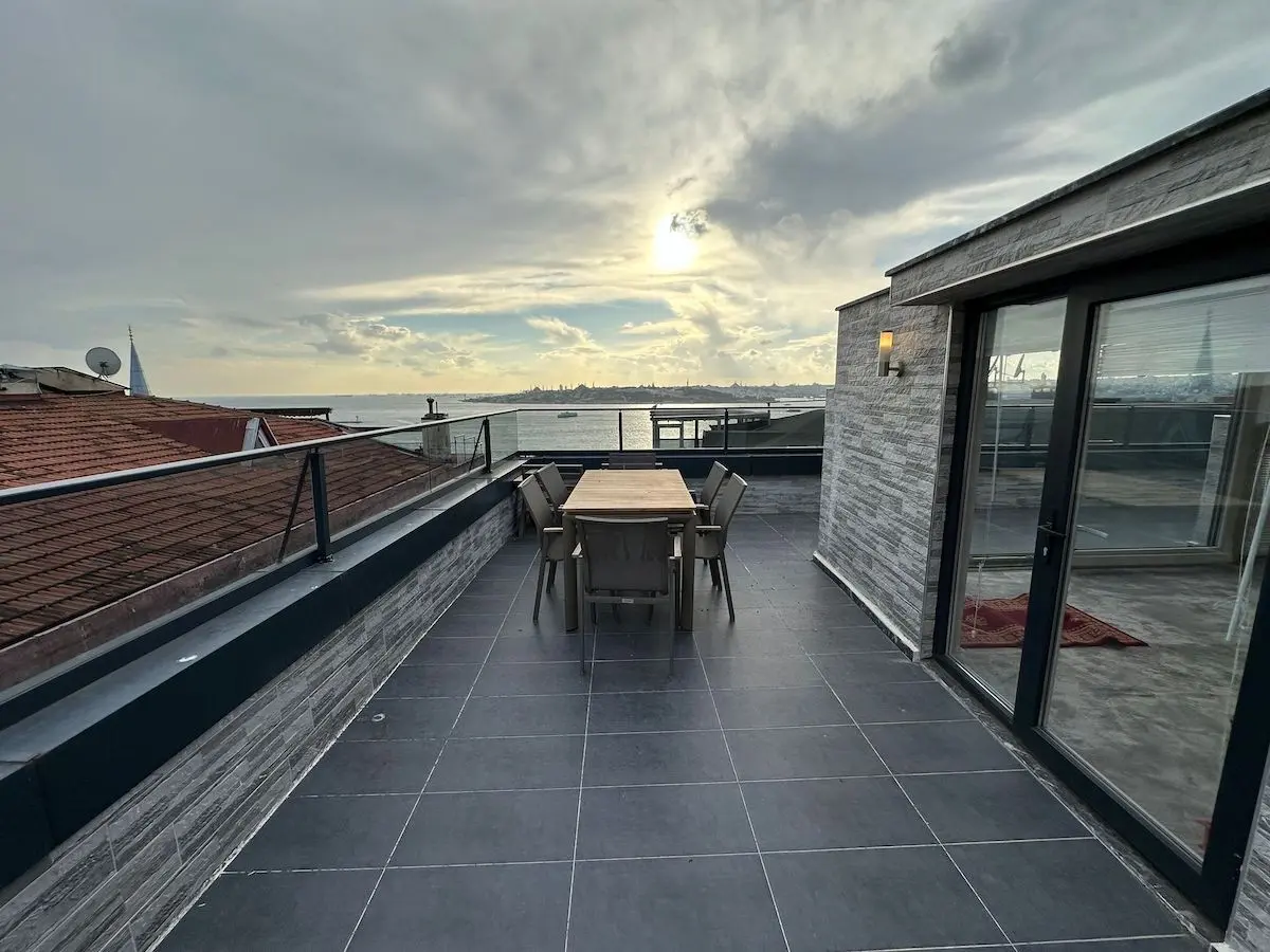 Spacious terrace